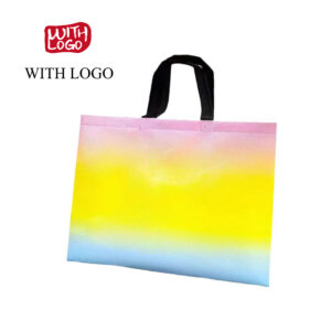 Bolsa de compras no tejida laminada personalizada
