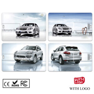 Pendrive tarjeta corporativa personalizada con impresión uv 4GB