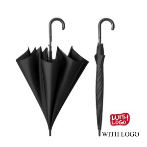 Paraguas largo de 8 varillas con black-coating - Estructura de fibra de vidrio + acero | Diámetro 104 cm