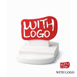 Soporte Móvil PVC Personalizado | Soporte Smartphone Mascota Empresa y Escuela