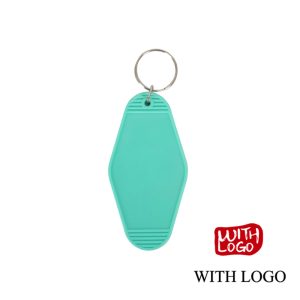 Llavero de Hotel Personalizado en ABS con Impresión UV – Estilo Motel Vintage con Logo