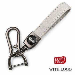 Llavero Personalizado de Tela con Logo en Resina Epoxi y Grabado en Relieve