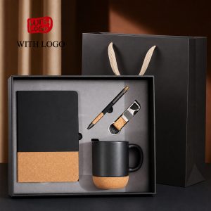 Set de Regalo Corporativo Personalizado – Libreta, Taza, Bolígrafo y USB