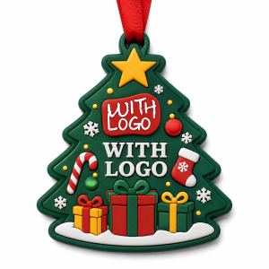 Adorno de Navidad de PVC Personalizado