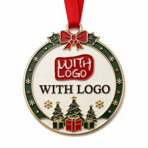 Adorno de Navidad de Metal Personalizado